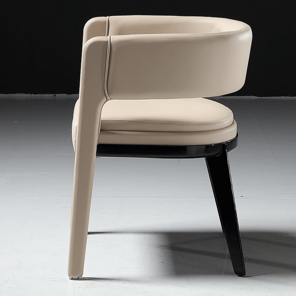 Mirage Modern Leather Upholstered Dining Chair