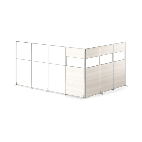 Mobi-B Office Divider Movable Glass Partition Wall Panel