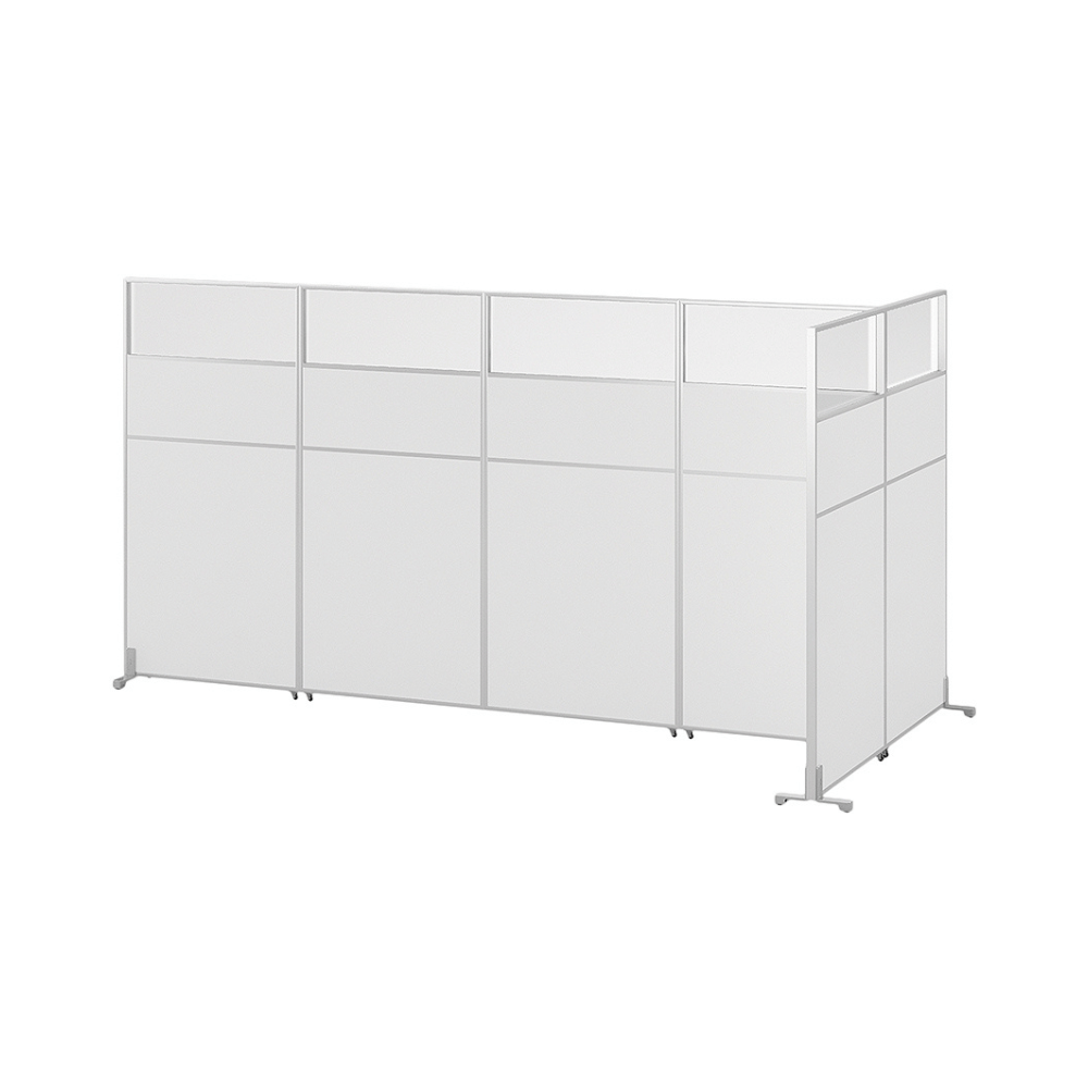 Mobi-B Office Divider Movable Glass Partition Wall Panel