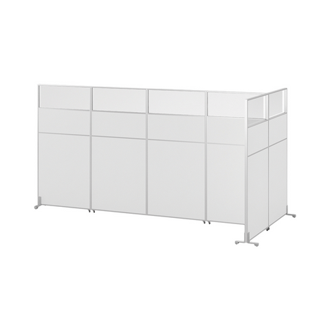 Mobi-B Office Divider Movable Glass Partition Wall Panel