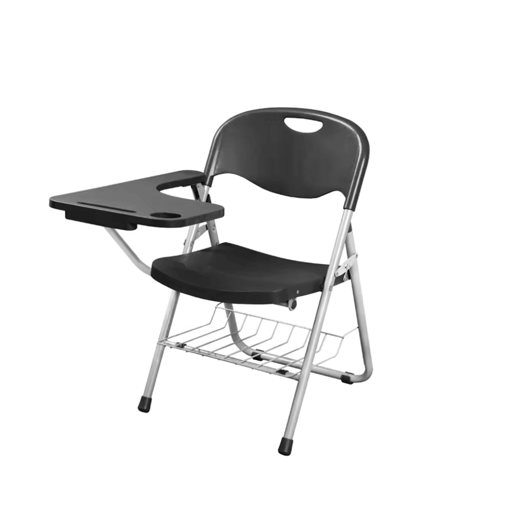 Molly Folding Chair with Writing Table & Storage