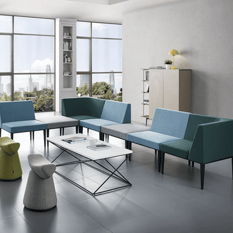 Mora Minimalist Cubical Modular Sectional Sofa