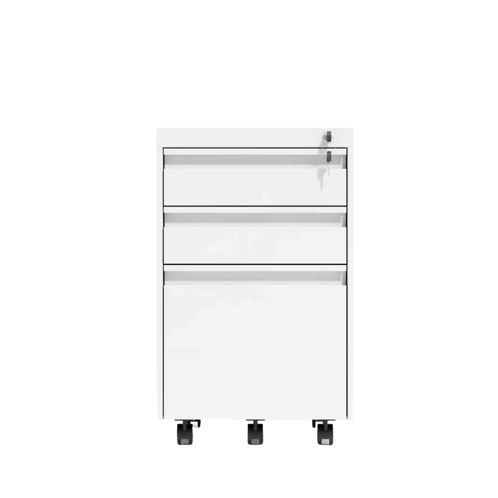 MPD3 3-Drawer Steel Mobile Pedestal Cabinet - Gavisco Office Furniture