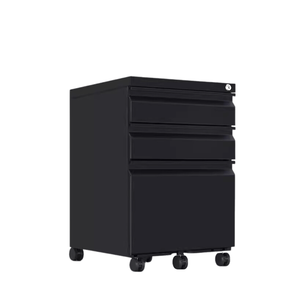 MPD3 3-Drawer Steel Mobile Pedestal Cabinet - Gavisco Office Furniture