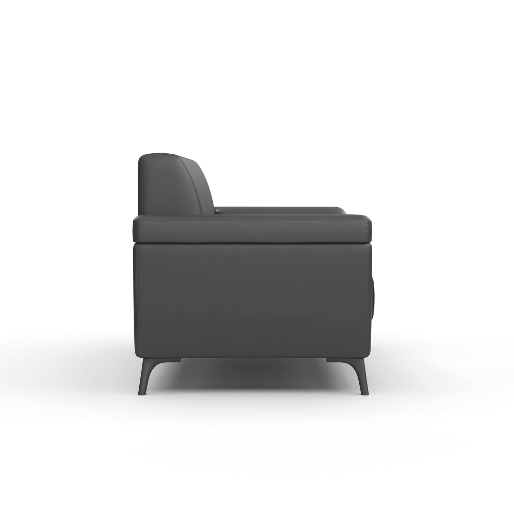 Nigel Single Seater Leather Commercial Sofa