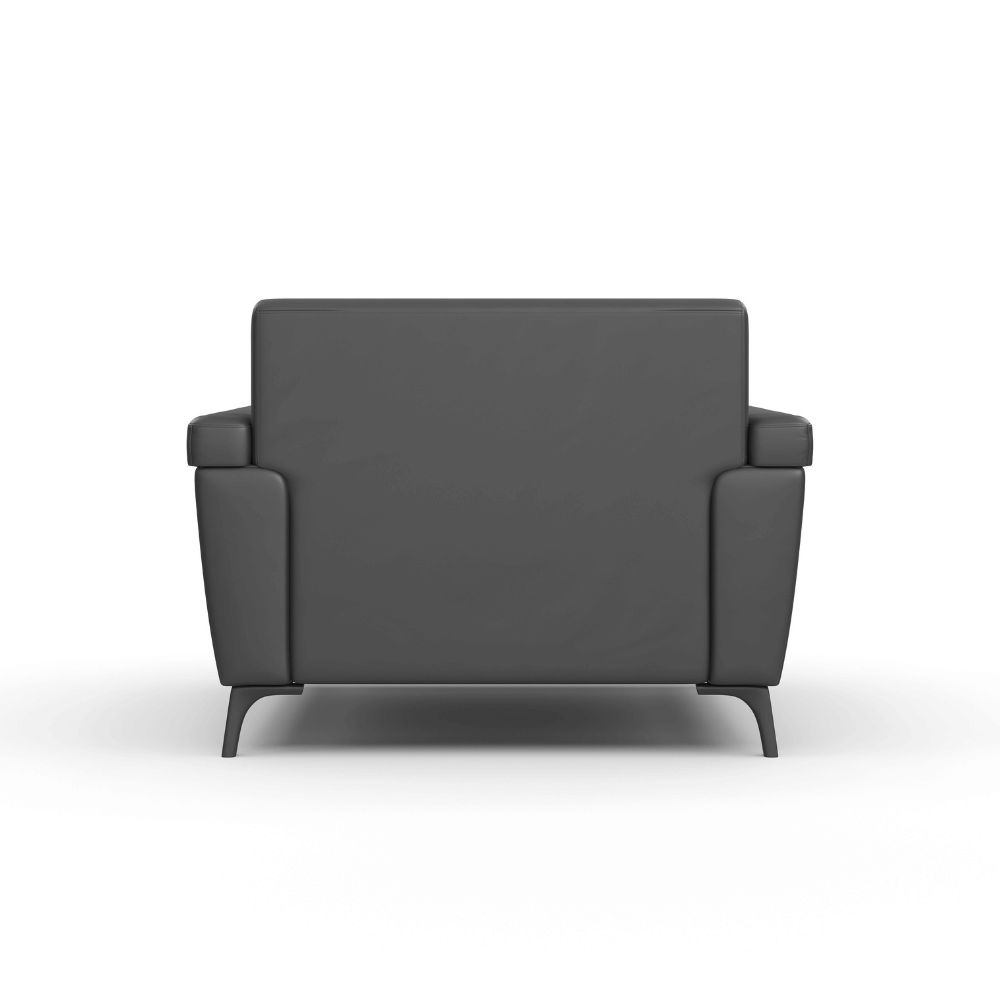 Nigel Single Seater Leather Commercial Sofa