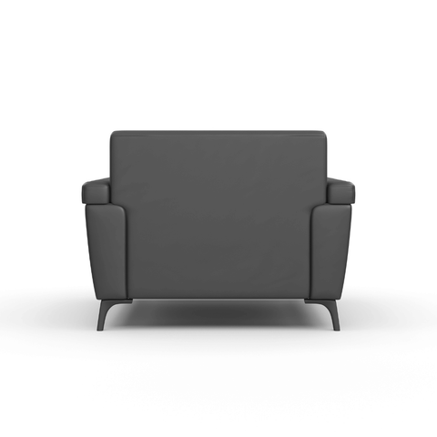 Nigel Single Seater Leather Commercial Sofa