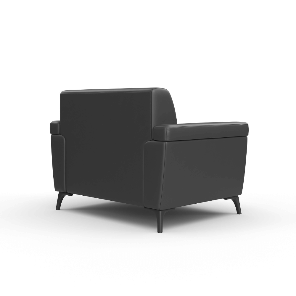 Nigel Single Seater Leather Commercial Sofa
