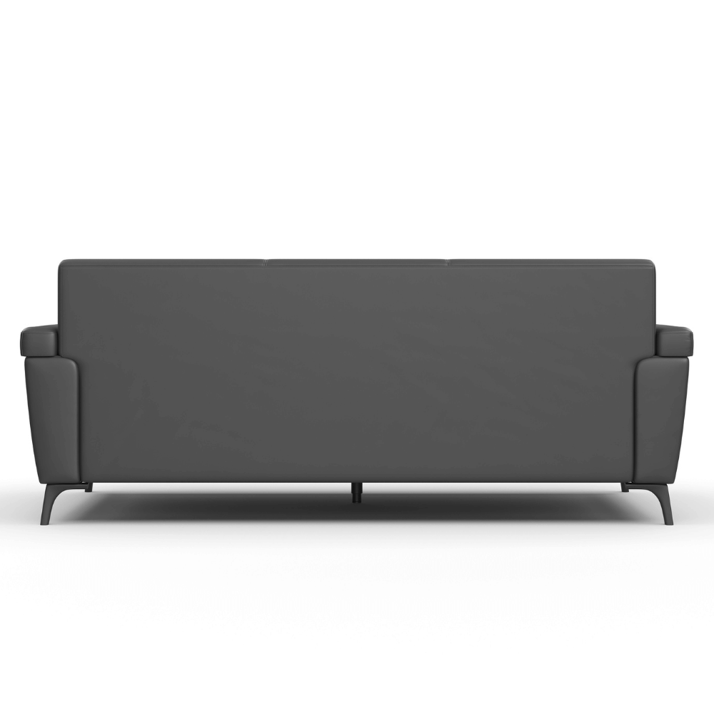 Nigel Three Seater Leather Commercial Sofa