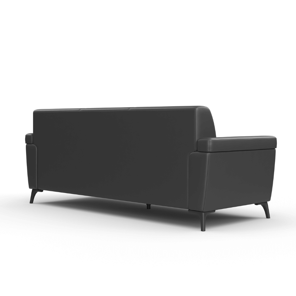 Nigel Three Seater Leather Commercial Sofa