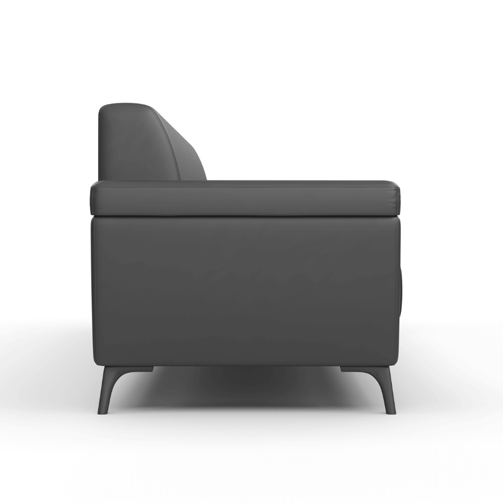 Nigel Three Seater Leather Commercial Sofa