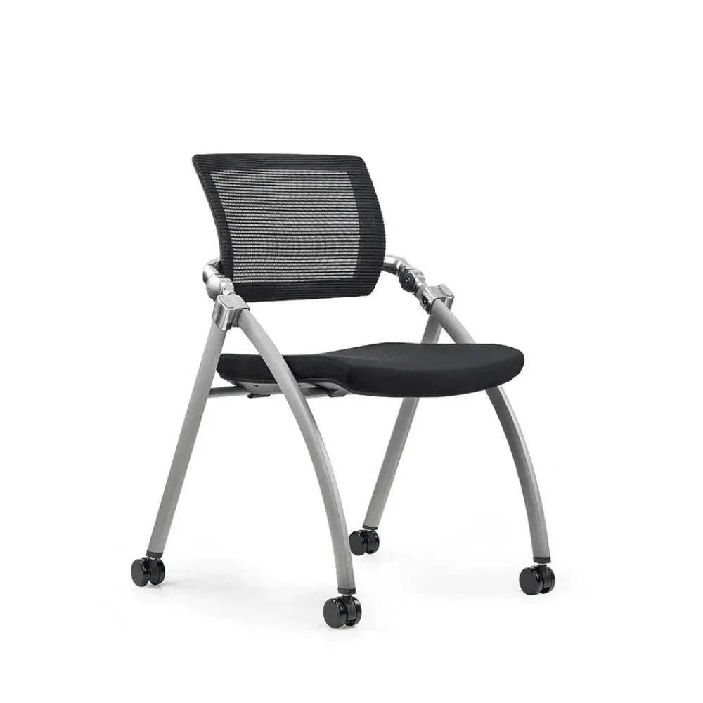 Stackable Training Chair Noctis-A Stackable Training Chair With Wheels – Gavisco Office Furniture HK