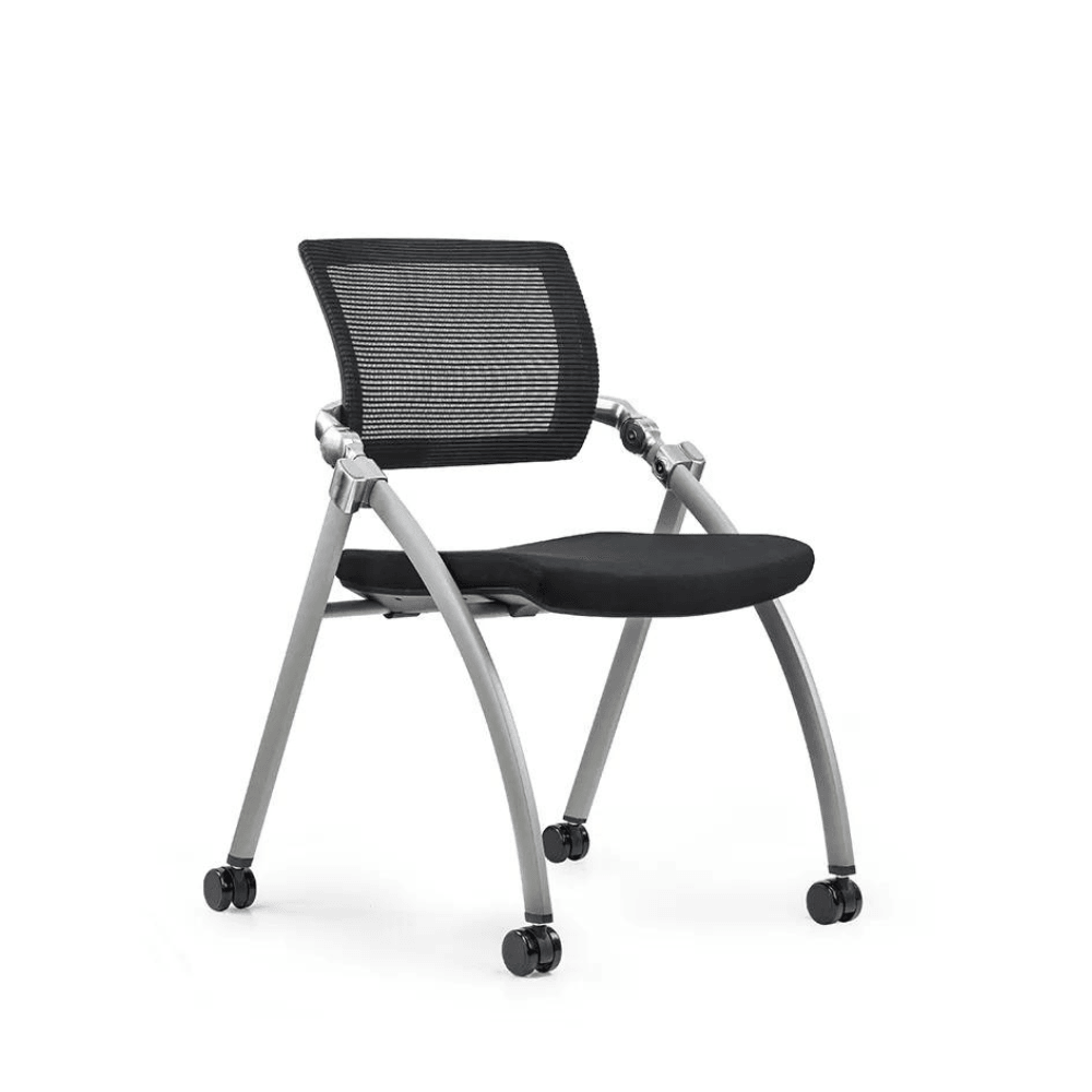 Noctis-A Stackable Training Chair With Wheels - Gavisco Office Furniture