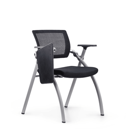 Noctis-C Stackable Training Chair With Writing Board and Wheels - Gavisco Office Furniture