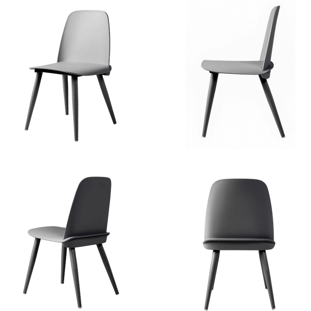 Noddy Simple Plastic Dining Chair