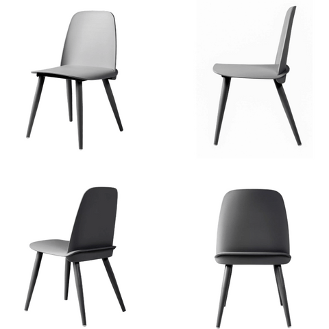 Noddy Simple Plastic Dining Chair