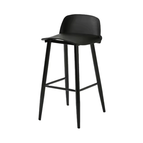 Noddy Simple Plastic High Bar Stool Chair
