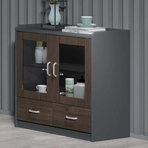 Noon Office Pantry Mini Wooden Sideboard Cabinet