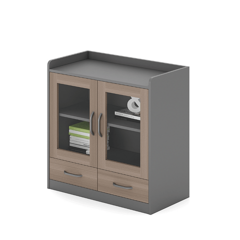 Noon Office Pantry Mini Wooden Sideboard Cabinet