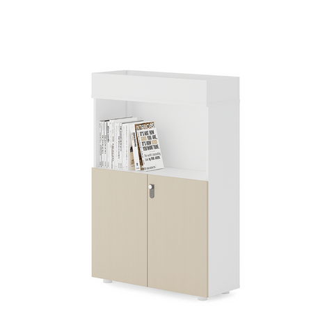 Norse-C 2-Door Office Storage Planter Cabinet with Combination Lock