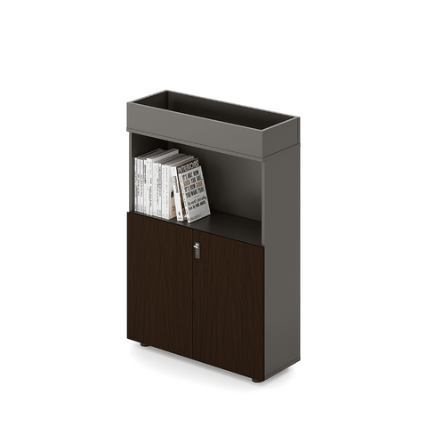 Norse-C 2-Door Office Storage Planter Cabinet with Combination Lock