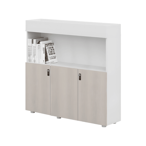 Norse-C 3-Door Office Storage Planter Cabinet with Combination Lock - Gavisco Office Furniture