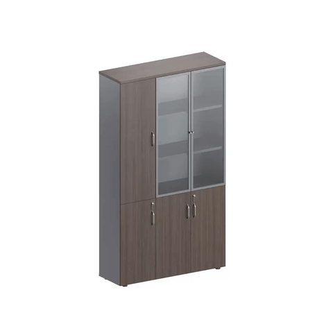 Norse-D 3-Door Office Tall Display Cabinet with Glass Door - Gavisco Office Furniture