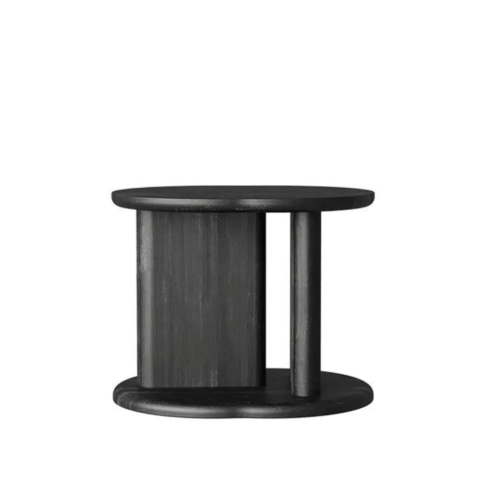 Numerato-A Office Small Round Solid Wooden Coffee Side Table - Gavisco Office Furniture