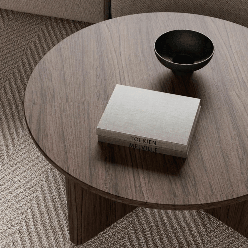 Numerato-B Office Round Solid Wooden Coffee Side Table - Gavisco Office Furniture