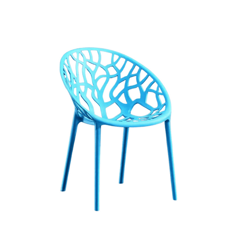 Oaknest Designer Hollow Stackable Outdoor Plastic Chair