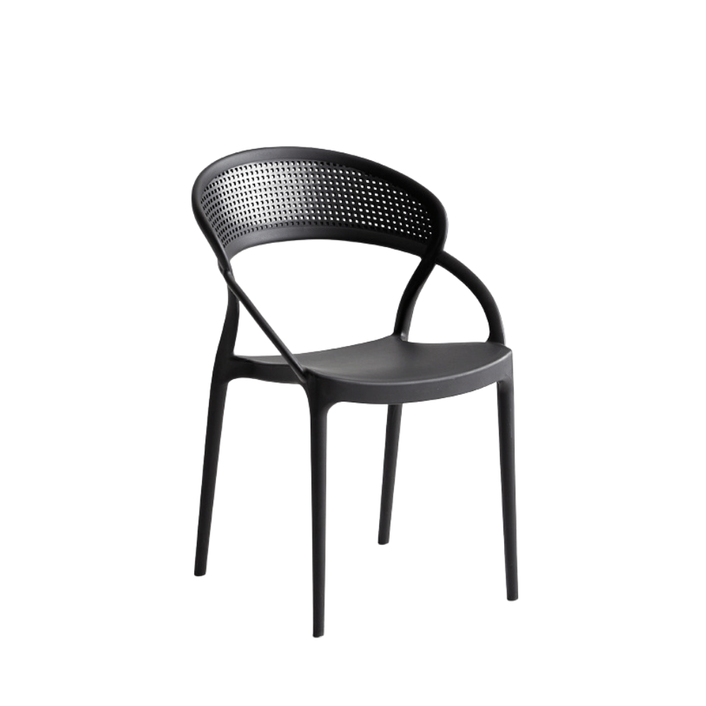 Olivia Modern Stackable Dining Room Plastic Chair