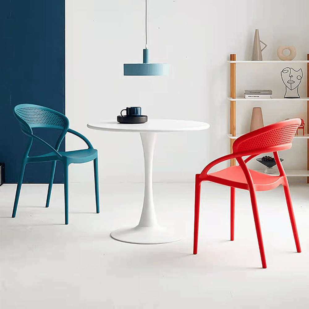 Olivia Modern Stackable Dining Room Plastic Chair