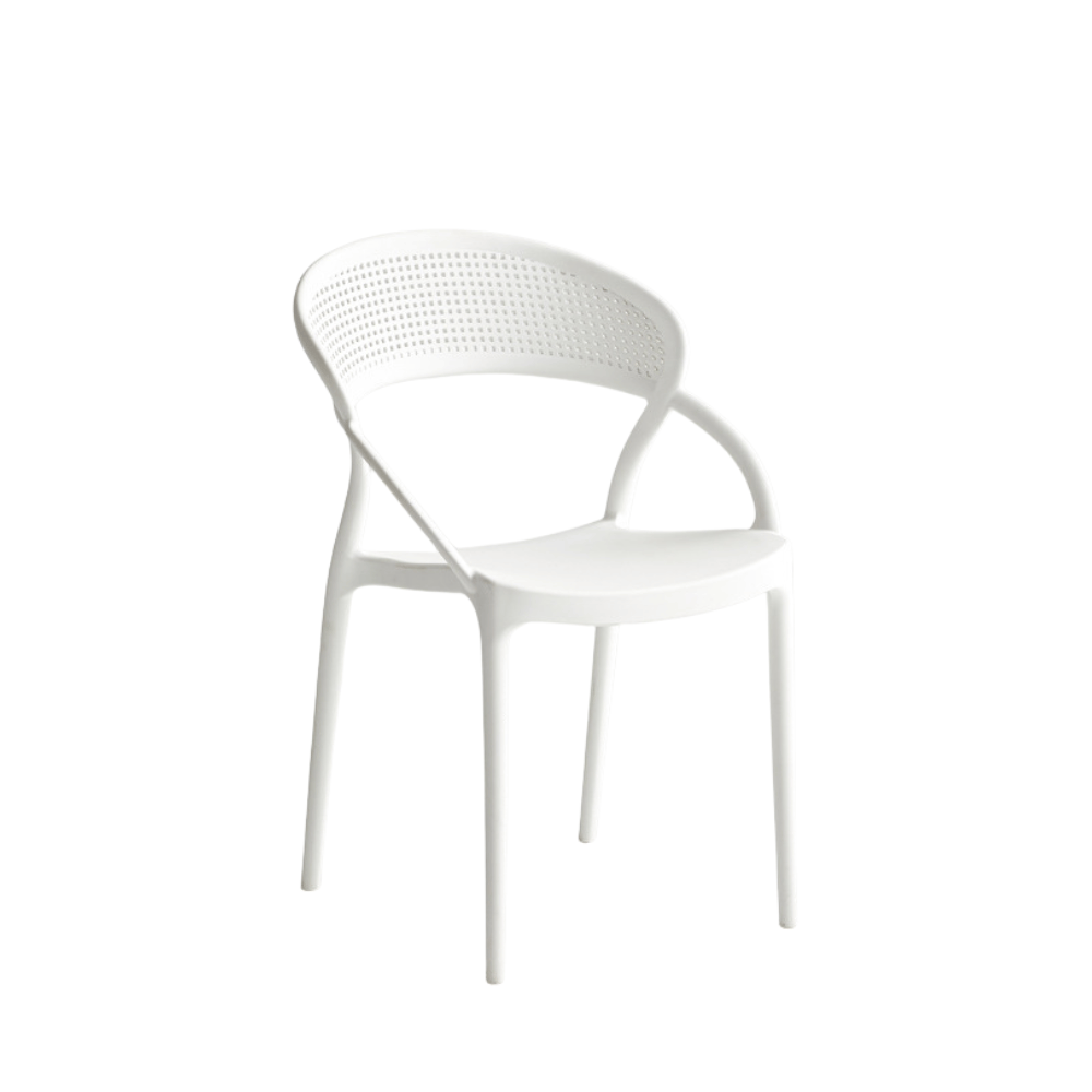 Olivia Modern Stackable Dining Room Plastic Chair