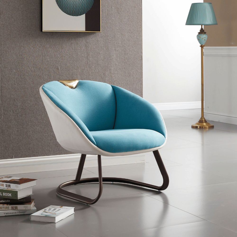 Orbit Round Cantilever Lounge Chair