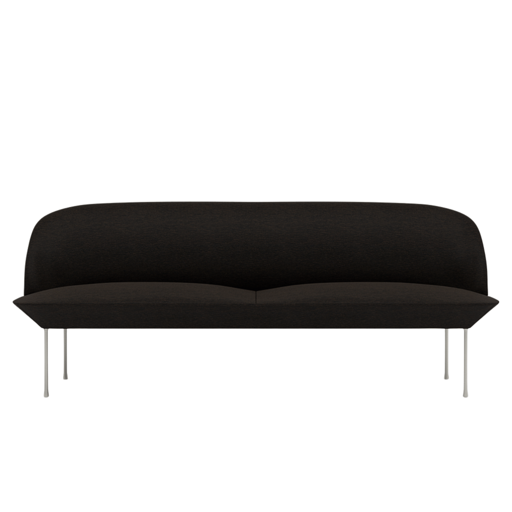 Oslo Three Seater Modern Fabric Office Lounge Sofa