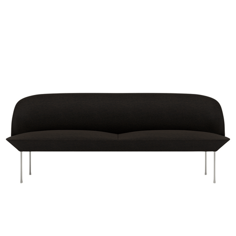 Oslo Three Seater Modern Fabric Office Lounge Sofa