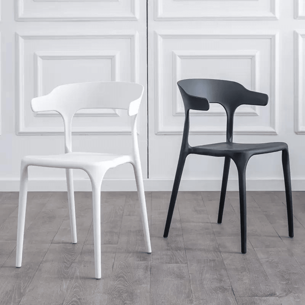 Otto Minimalist Plastic Stackable Side Chair – Gavisco Office Furniture HK
