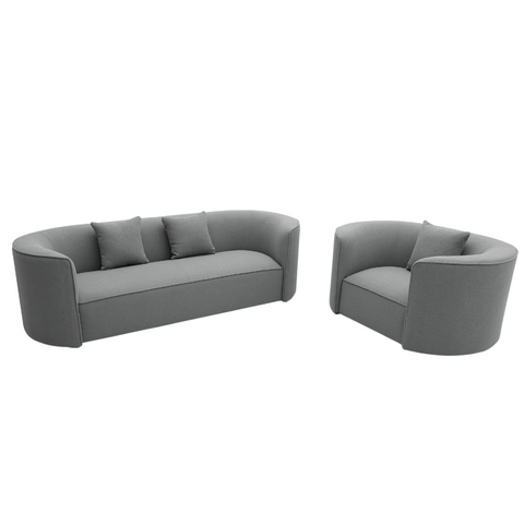 Oval Single Seater Modern Office Curved Lounge Sofa – Gavisco Office Furniture HK