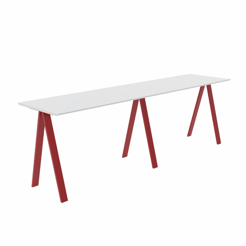 PEAK Metal Frame High Bar Conference Meeting Table