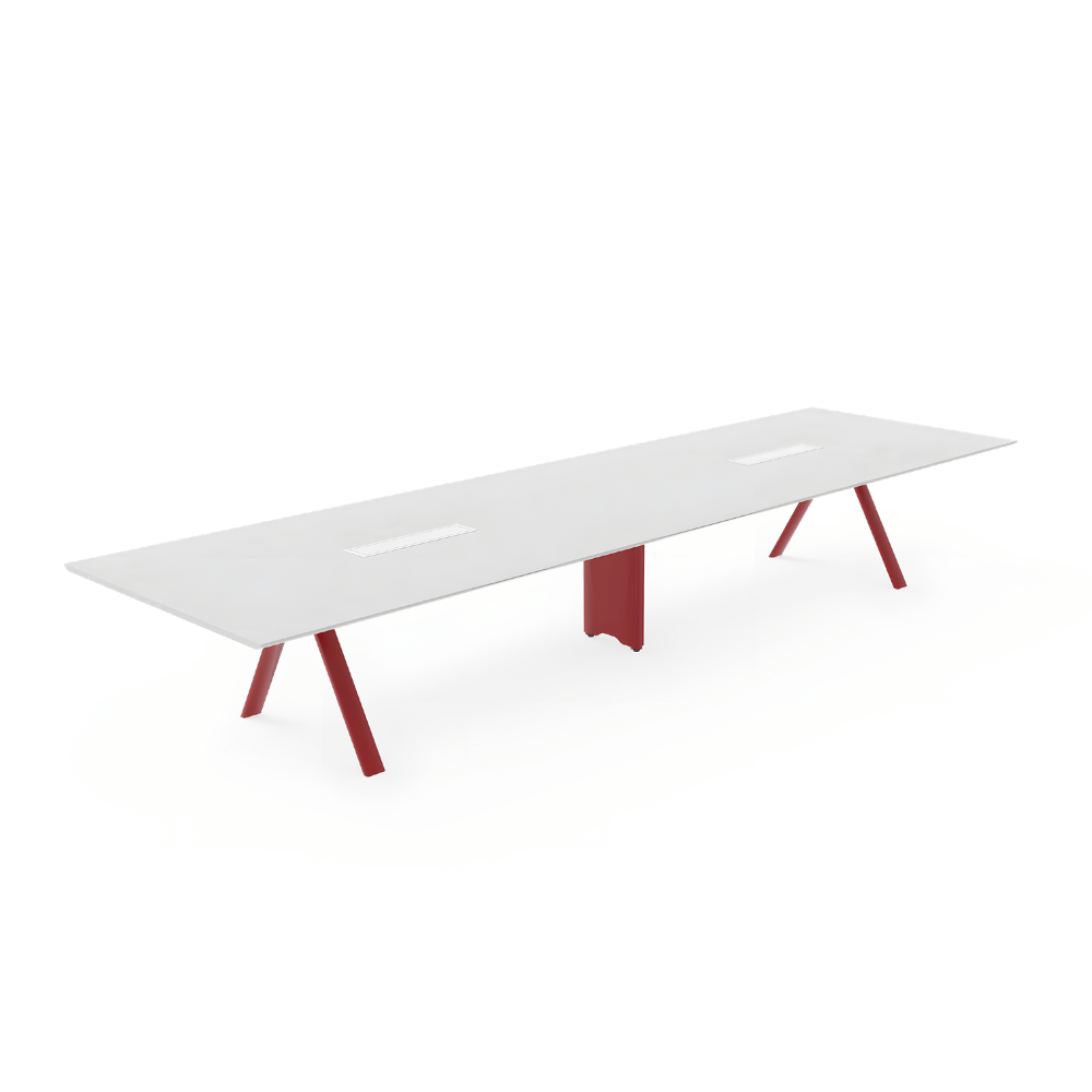 PEAK Metal Frame Office Conference Meeting Table - Gavisco Office Furniture