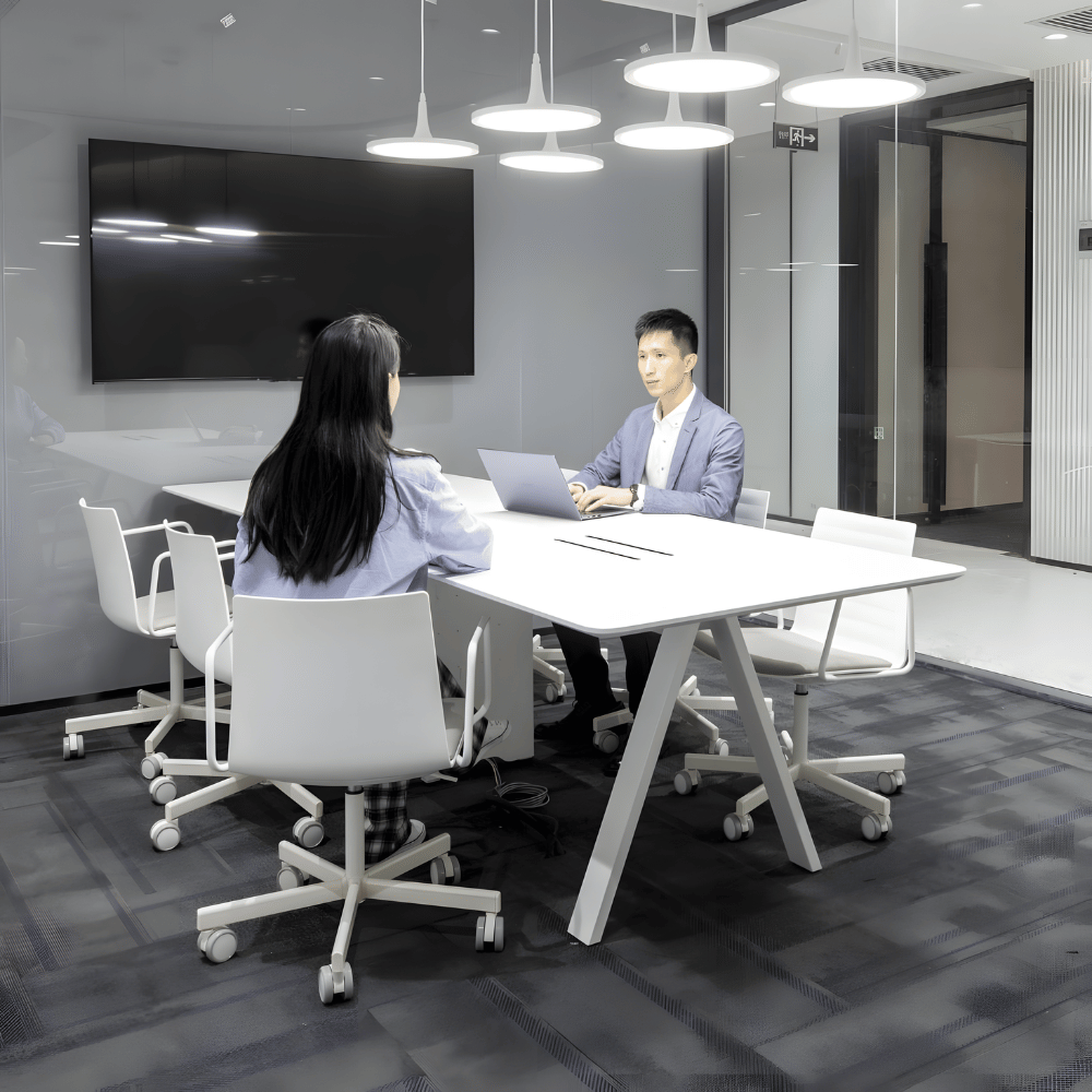 PEAK Metal Frame Office Conference Meeting Table - Gavisco Office Furniture