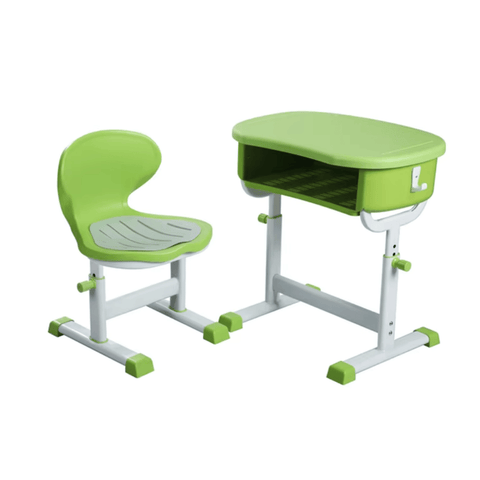 Pebble Kindergarten Student Round Desk and Chair Set