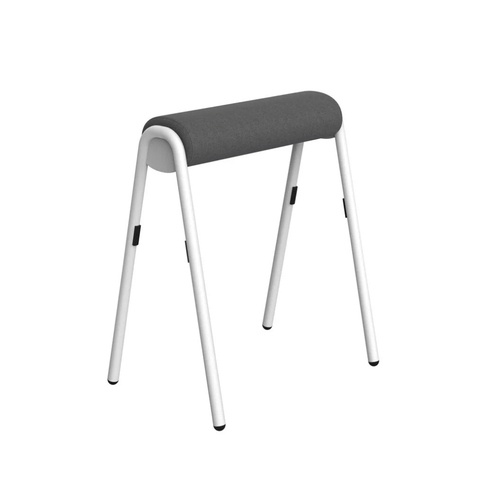 Perch Modern Fabric Office Stackable Leaning High Stool