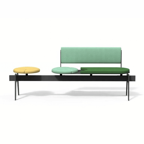 Petal Three Seater Lounge Sofa Bench