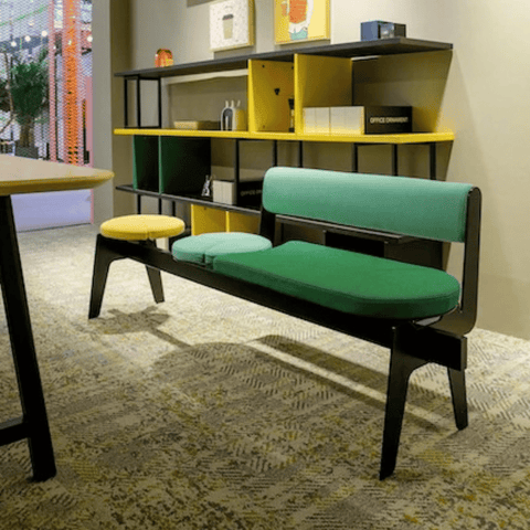 Petal Three Seater Lounge Sofa Bench