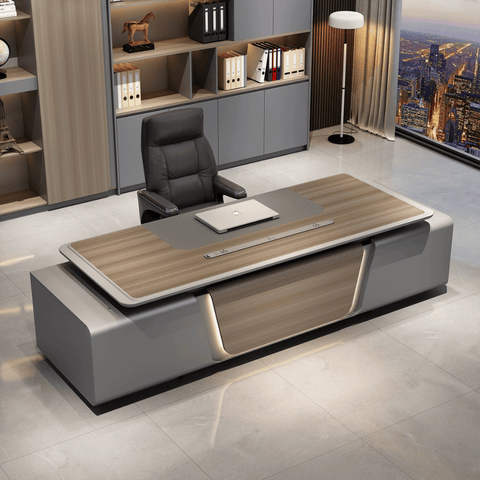 Pinnacle Modern Luxury CEO Office Advance Executive Desk
