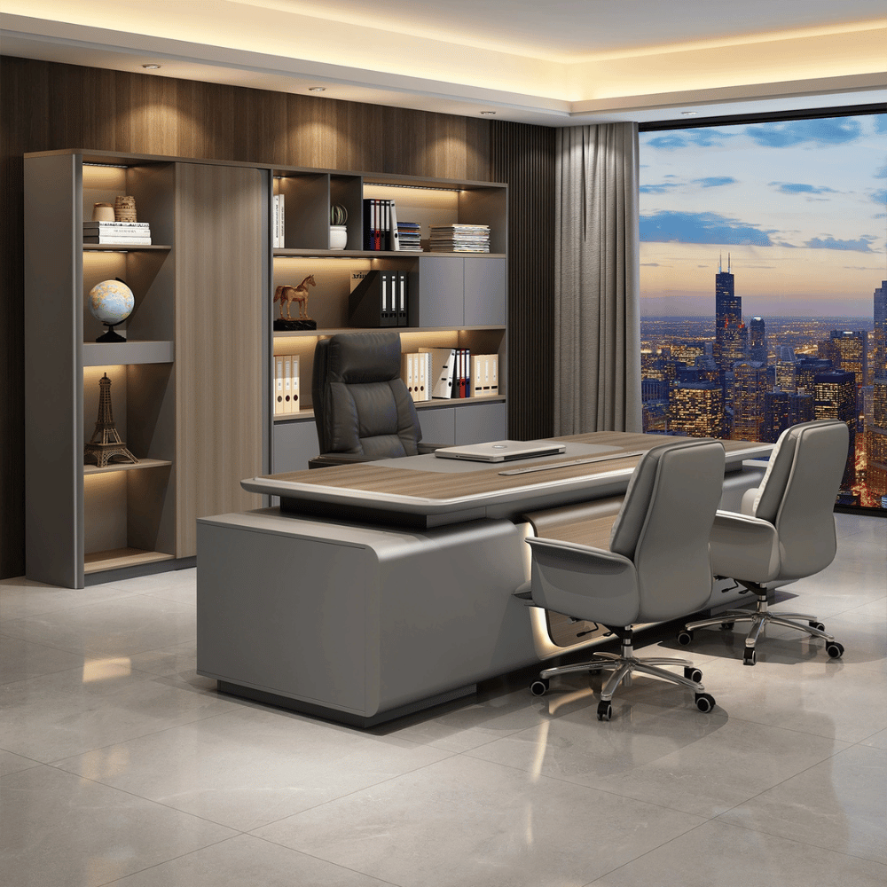 Pinnacle Modern Luxury CEO Office Advance Executive Desk