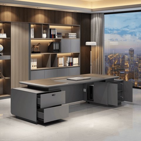 Pinnacle Modern Luxury CEO Office Advance Executive Desk