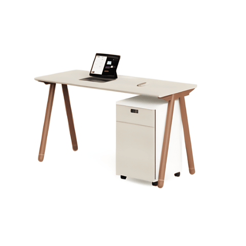 Pioneer-A Office Desk Workbench with Pedestal Drawers - Gavisco Office Furniture