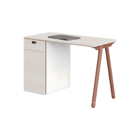 Pioneer-B Office Desk Workbench with Side Storage Cabinet - Gavisco Premium Office Furniture